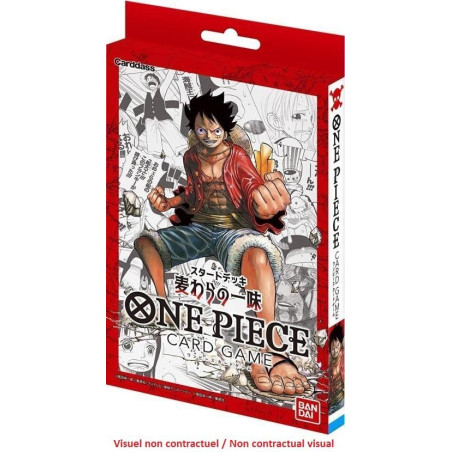 jcc/tcg : One Piece Card Game produit : Straw Hat Crew Starter Deck 01 ENG éditeur : Bandai version anglaise