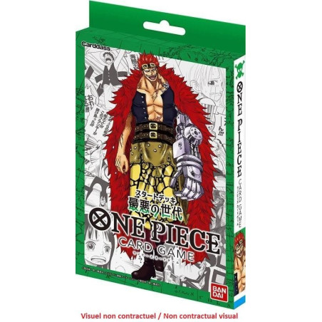 jcc/tcg : One Piece Card Game produit : Worst Generation Starter Deck 02 ENG éditeur : Bandai version anglaise