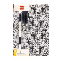 LEGO cahier avec stylo Minifigures