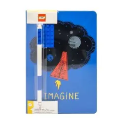 LEGO cahier avec stylo Imagine | 4895028525231