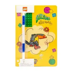 LEGO cahier avec stylo Building | 4895028525255