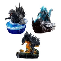 Godzilla Petitrama EX Series pack 3 trading figures From Zero To Minus One Set 9 cm