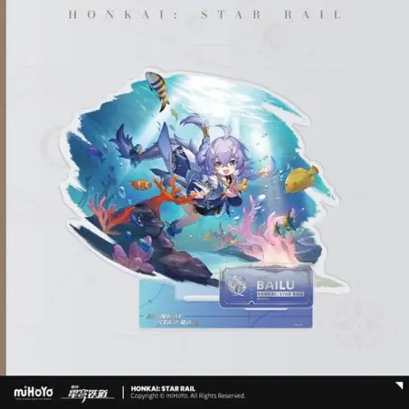 Honkai: Star Rail figurine acrylique Bailu 20 cm | 6975628249879