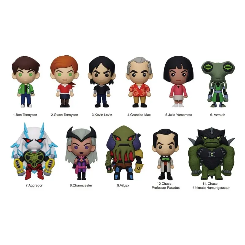 Ben 10 présentoir porte-clés sac à dos 3D (24) | 0077764456602