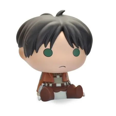 Attack on Titan tirelire Chibi PVC Eren 16 cm | 3521320800745