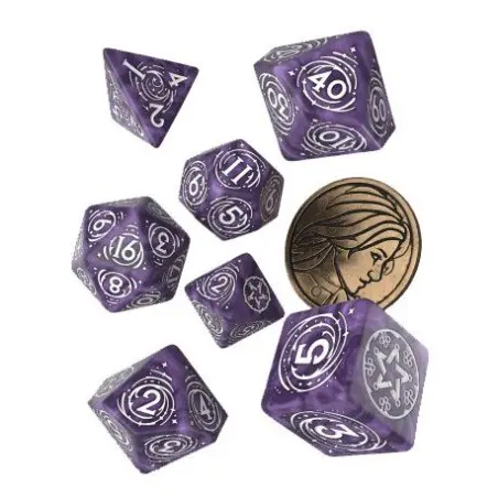 The Witcher pack dés Yennefer Lilac and Gooseberries (7) | 5907699496051