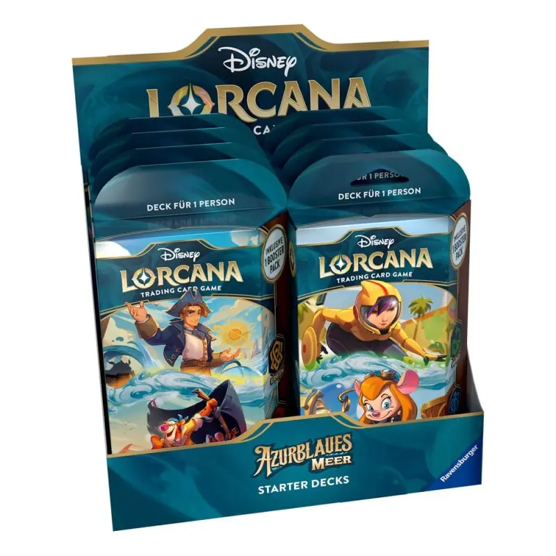 Disney Lorcana TCG présentoir decks de démarrage Azurblaues Meer (8) *ALLEMAND* | 4050368984609