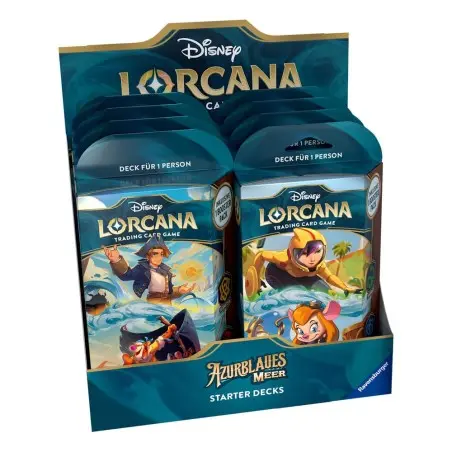 Disney Lorcana TCG présentoir decks de démarrage Azurblaues Meer (8) *ALLEMAND* | 4050368984609