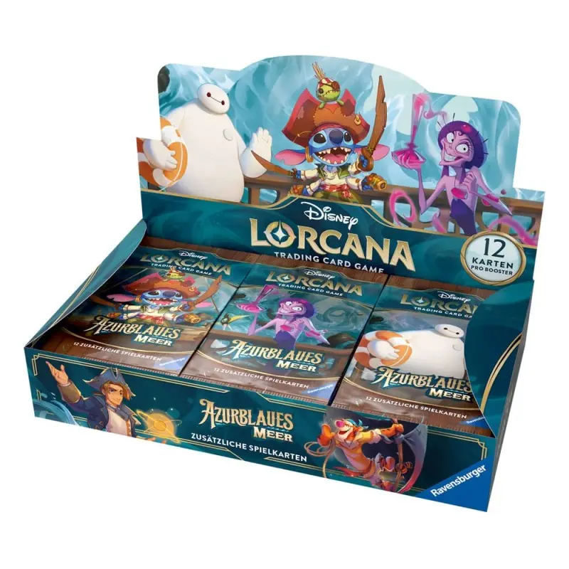 Disney Lorcana TCG présentoir boosters Azurblaues Meer (24) *ALLEMAND* | 4050368984678
