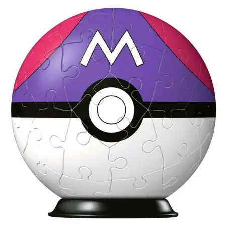 Pokémon puzzle 3D Pokéballs: Master Ball (55 pièces) | 4005556115648