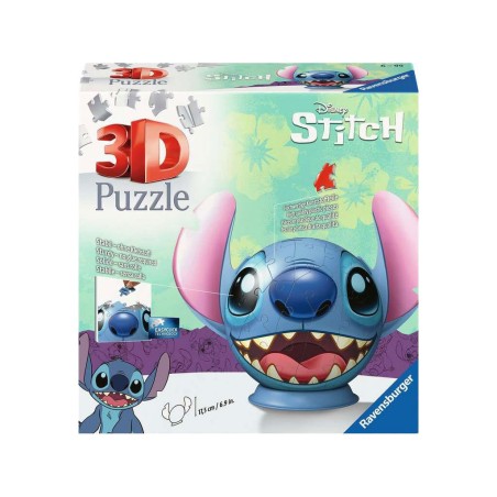 Lilo & Stitch puzzle 3D balle avec oreilles Stitch (77 pièces)