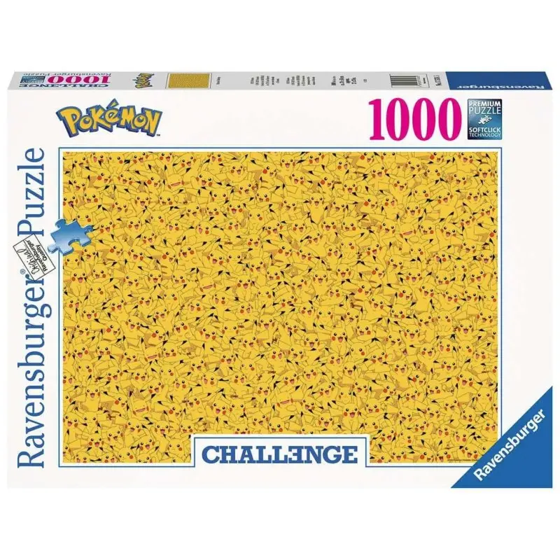 Pokémon Challenge puzzle Pikachu (1000 pièces) | 4005555008293