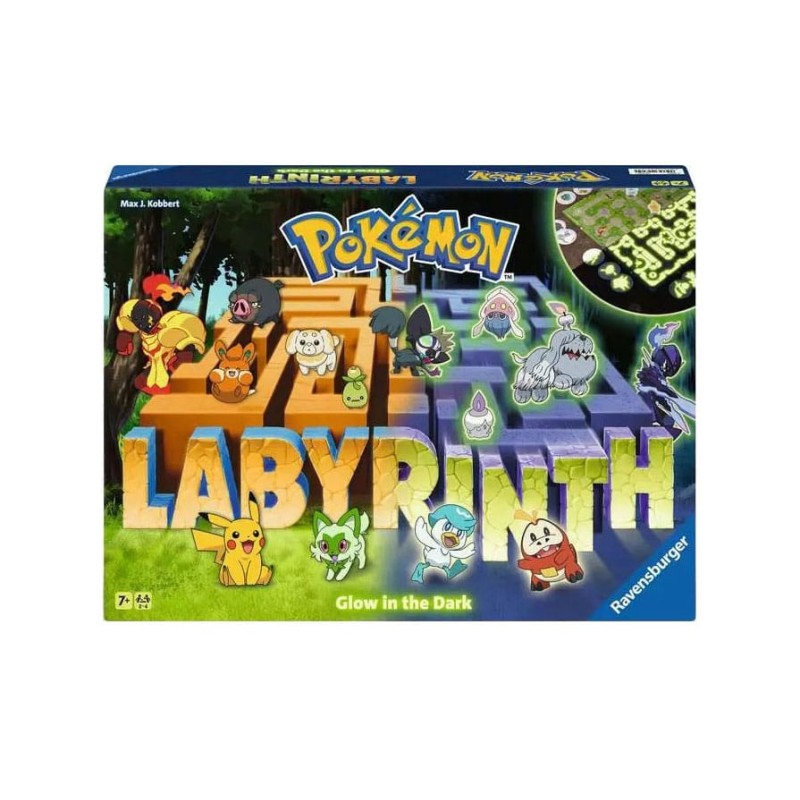 Pokémon jeu de plateau Labyrinth Glow in the Dark 