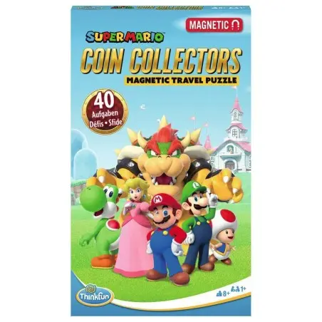 Mario Kart jeu de voyage magnétique Coin Collectors *Version DE-FR-IT* | 4005556765478