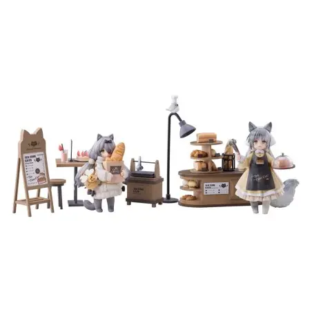 Decorated Life Collection statuette PVC Tea Time Cats - Cat Town Bakery Staff & Customer Set 12 cm | 6972228190617