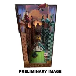 Harry Potter maquette Book Nook Tiny Adventures Terrain de Quidditch 23 cm