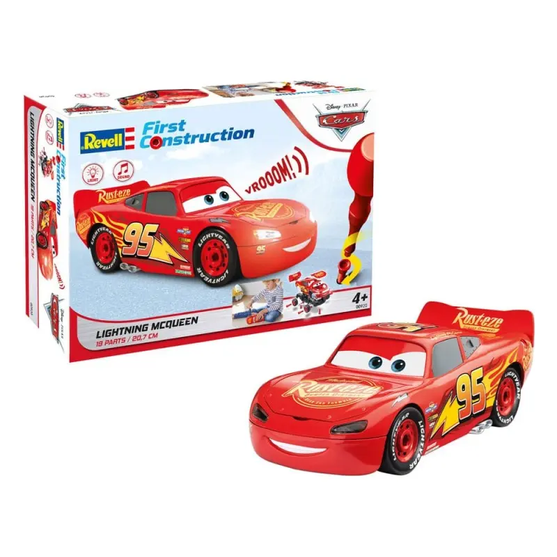 Cars jeu de construction First Construction Lightning McQueen 21 cm | 4009803009209
