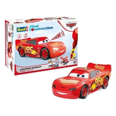Cars jeu de construction First Construction Lightning McQueen 21 cm | 4009803009209