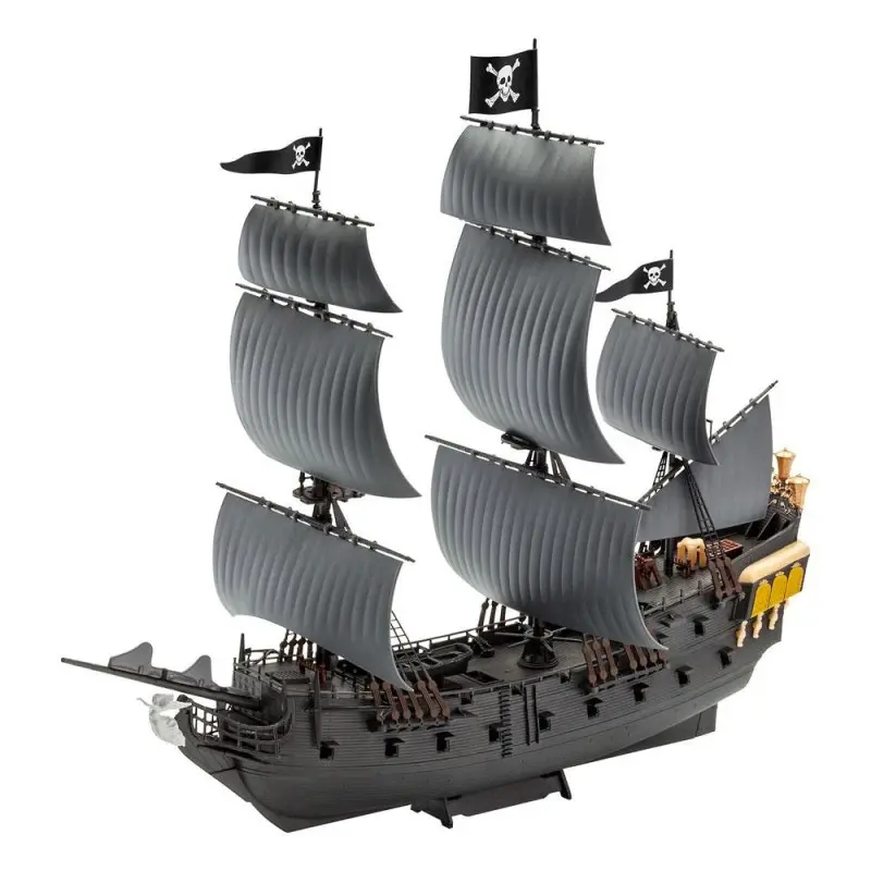 Pirates des Caraïbes La Vengeance de Salazar maquette Easy-Click 1/150 Black Pearl 26 cm | 4009803054995