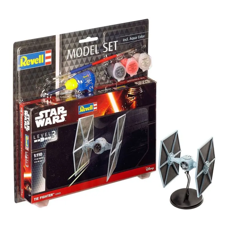 Star Wars maquette 1/110 Model Set TIE Fighter 9 cm | 4009803636054