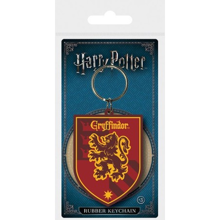 Harry Potter porte-clés caoutchouc Gryffindor 6 cm