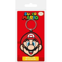 Super Mario porte-clés caoutchouc Mario 6 cm