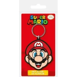 Super Mario porte-clés caoutchouc Mario 6 cm | 5050293387024