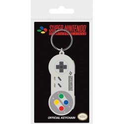 Nintendo porte-clés caoutchouc SNES Controller 6 cm