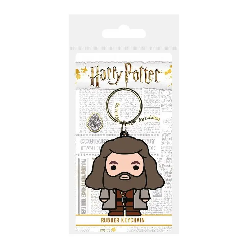 Harry Potter porte-clés caoutchouc Chibi Hagrid 6 cm | 5050293387413