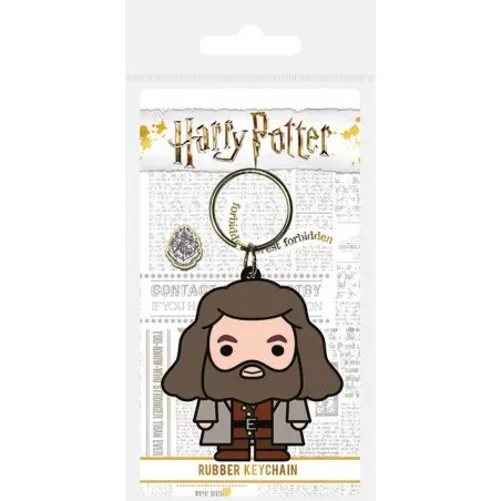 Harry Potter porte-clés caoutchouc Chibi Hagrid 6 cm | 5050293387413