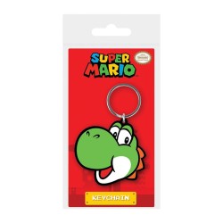 Super Mario porte-clés caoutchouc Yoshi 6 cm