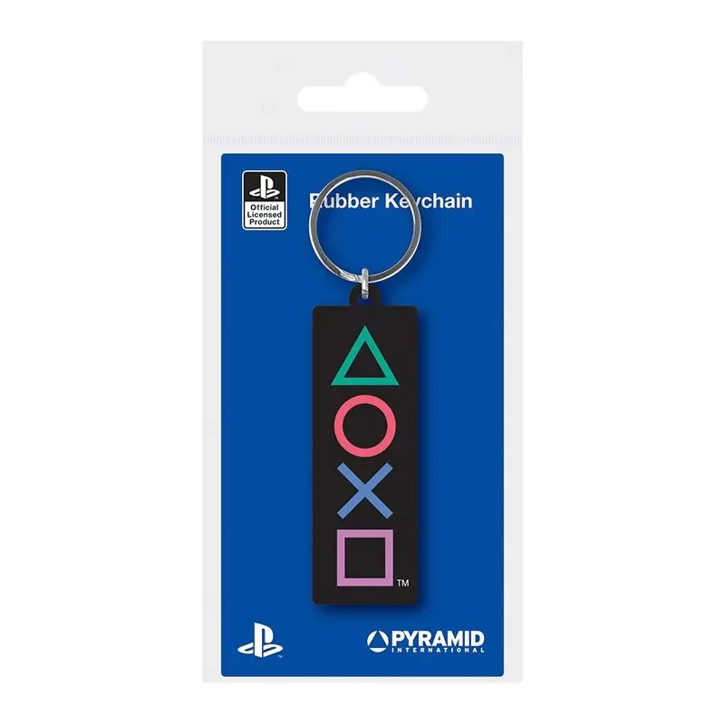 Sony PlayStation porte-clés caoutchouc Shapes 6 cm (carton de 10) | 0000044973414