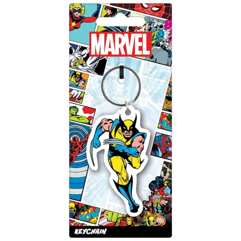 Marvel Comics porte-clés caoutchouc Wolverine | 5050293394145