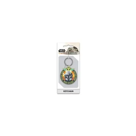 Star Wars porte-clés caoutchouc The Mandalorian 6 cm | 5050293394190