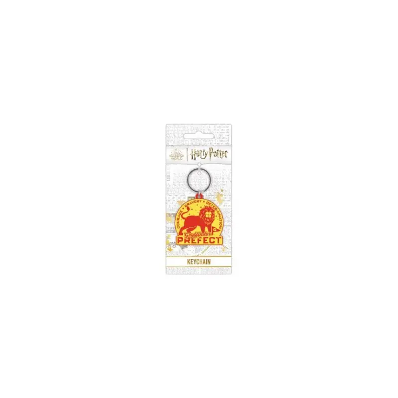 Harry Potter porte-clés caoutchouc Clubhouse Gryffindor 6 cm | 5050293394244