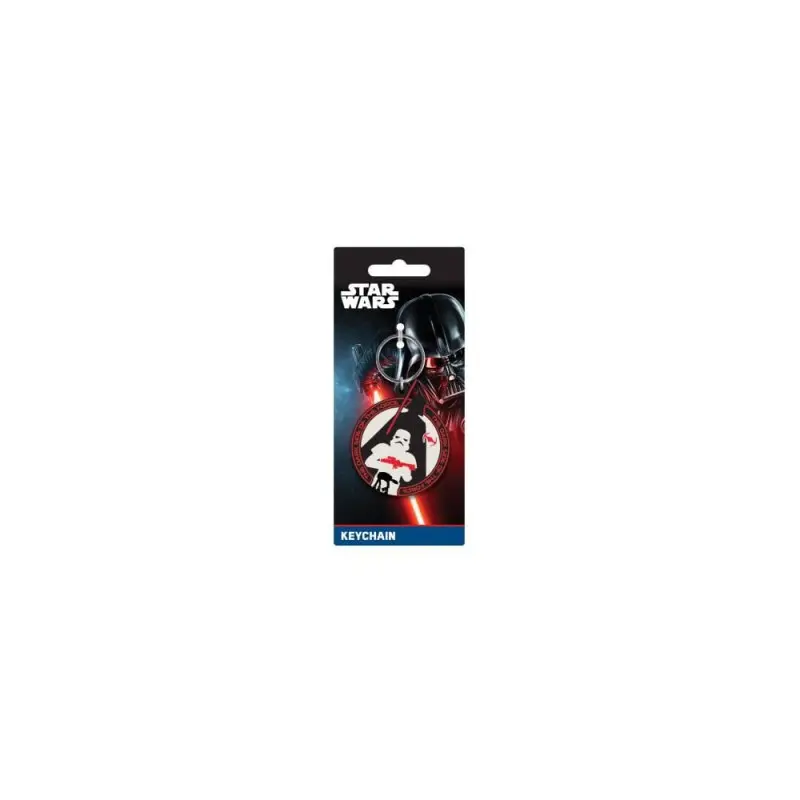 Star Wars porte-clés caoutchouc Darth Vader & Storm Trooper 6 cm | 5050293394336