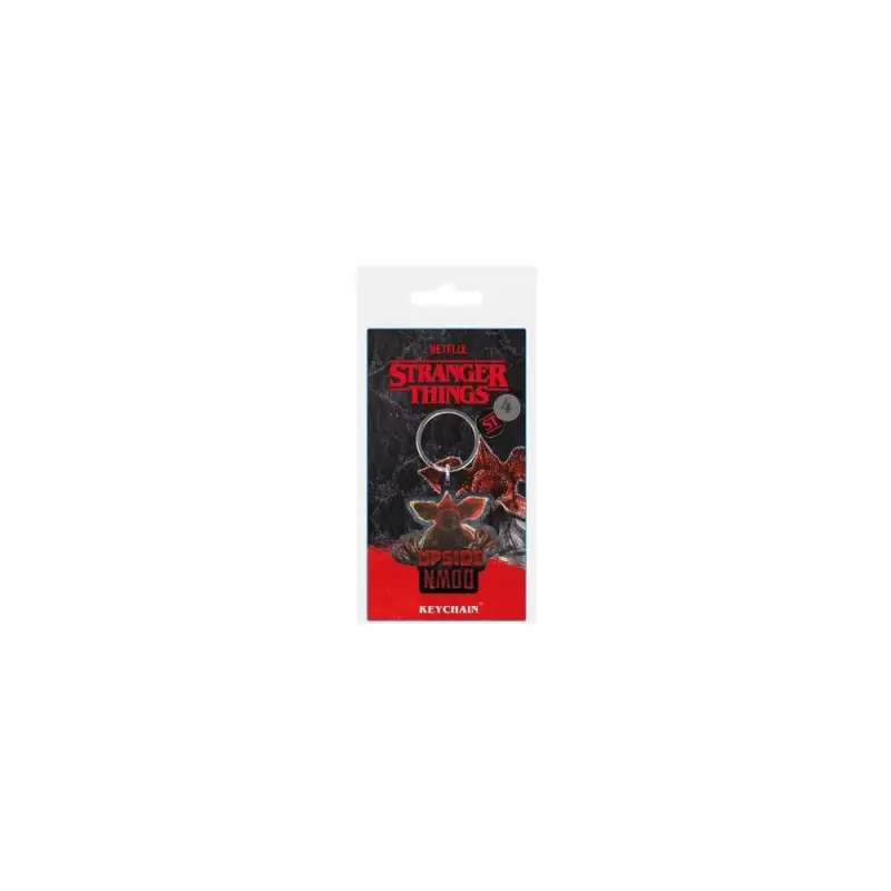 Stranger Things 4 porte-clés caoutchouc Demogorgon 6 cm | 5050293394343
