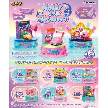 Kirby assortiment figurines Kirby in Pop City (6) | 4521121208596