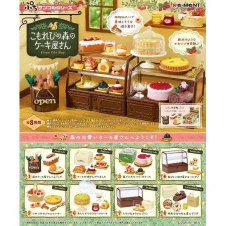 Komorebi Patisserie assortiment figurines (8) | 4521121507774