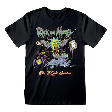 Rick and Morty T-Shirt Oh It Gets Darker (S) | 5056688553869