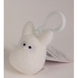 Mon voisin Totoro porte-clés peluche Totoro blanc 6 cm