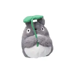 Mon voisin Totoro Nakayoshi Figurine en peluche Big Totoro with leaf 21 cm