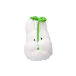 Mon voisin Totoro Nakayoshi Figurine en peluche Small Totoro with leaf 19 cm