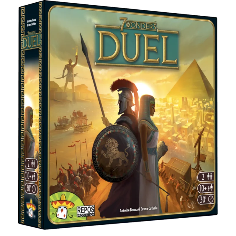 jeu : 7 Wonders Duel
éditeur : Repos Production
version française