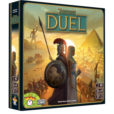 Spel: 7 Wonders Duel
Uitgever: Repos Production
Engelse versie