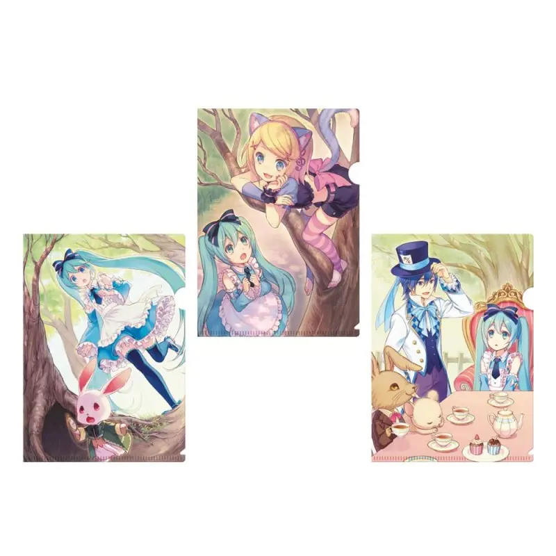 Vocaloid set 3 pochettes transparentes Characters | 8720828183038