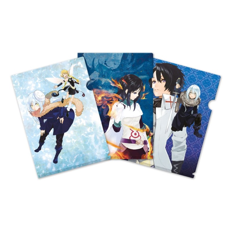 That Time I Got Reincarnated as a Slime set 3 pochettes transparentes  | 8720828183960