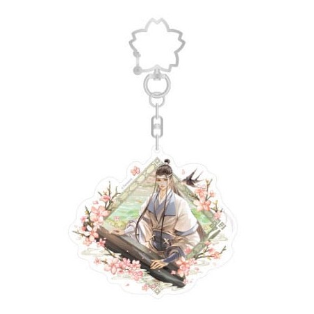 Grandmaster of Demonic Cultivation porte-clés Spring Season Series Lan Wangji 7 cm
