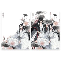 Grandmaster of Demonic Cultivation carte effet 3D Wei Wuxian & Lan Wangji 12 x 16 cm 