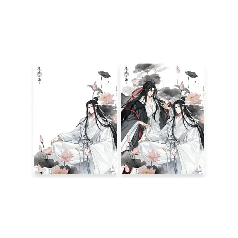 Grandmaster of Demonic Cultivation carte effet 3D Wei Wuxian & Lan Wangji 12 x 16 cm  | 6941899606956